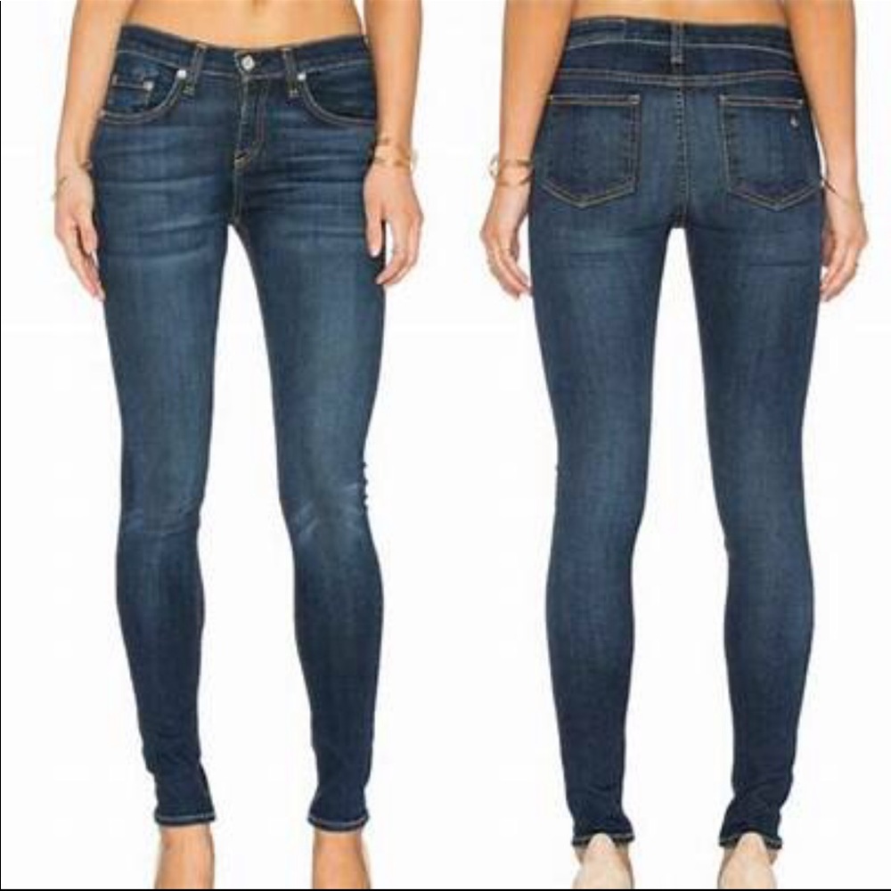Rag & Bone Ankle High Rise Skinny